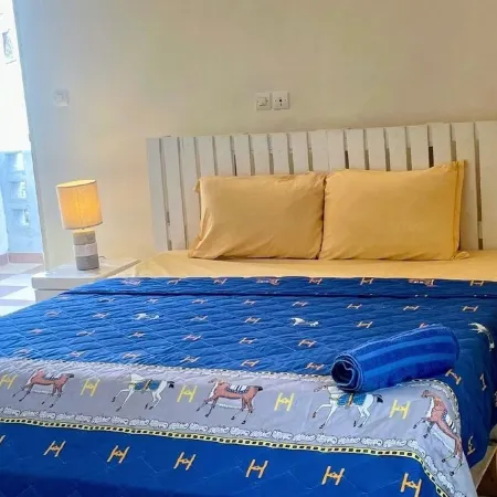 La Siesta Abidjan-Charming 2-bedroom Split-Mezzanine level apartment; WiFi-AC.
