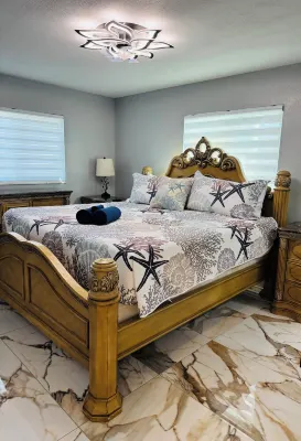 Titusville newly renovated house with a Pool and all the comforts of home! Hotels near West Gator Creek Road