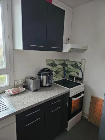 2-room apartment, a few minutes from Orly airport, 2 min from a CC Отели в г. Монжерон