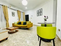 Charming 1-bedroom apartment in East legon, Accra with AC, WiFi, fitness room