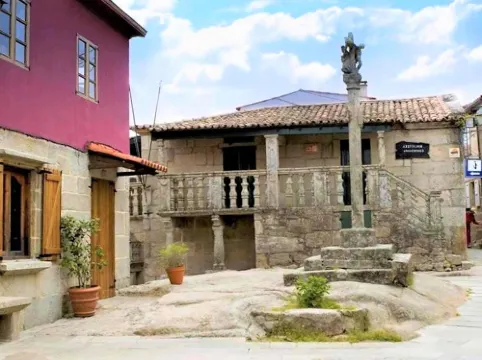 House in Combarro by the Sea
