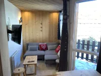 Modern Alpine Apartment - Balkon