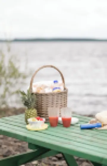 고급 워터프론트 자가 요리 캐빈