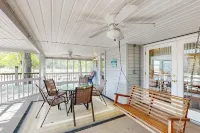 Lakefront Home w/ 2 Boat Slips, Fire Pit, Grill - Wifi
