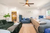 Luxurious 5-bedroom house with swim-spa, fitness&weight room, game room, & more!