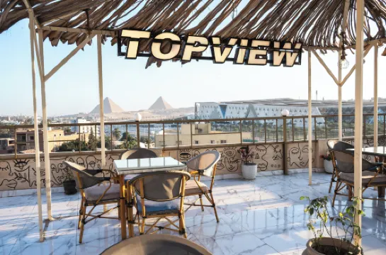 Topview Pyramids And Museum