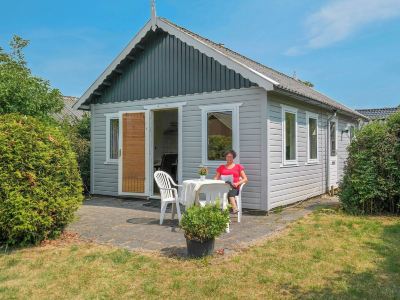 Charming Wooden Cottage Madelief 4p Close to Lake Lauwersmeer