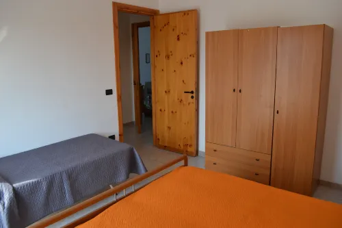 Casa vacanza con cucina e soggiorno e balcone davanti e sul retro a San Foca