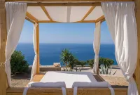 Psaravolada Hotel Milos - vue mer