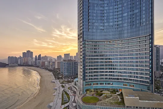 パーク ハイアット 釜山の外観の様子