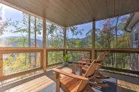 Panoramic Mtn Views and Hot Tub! Secluded Marion Gem