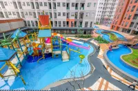 Minimalist Studio Transpark Juanda Bekasi Timur Apartment by Travelio Hôtels à : East Bekasi