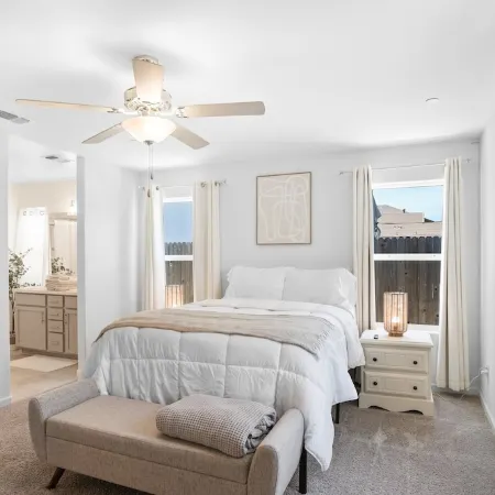 Serenity, a tranquil 4-bed, 3-bath home minutes away from UC Merced.