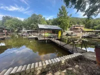 Charming 3 bedroom, 2 bath house with dock & outdoor spaces in Sunrise Beach.