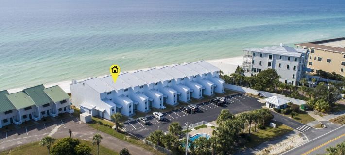 Beautiful, Large Gulf Front Condo - Private Beach - Beach Set up Included Hotels in Seacrest