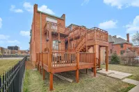 New! Brush Park Brilliance! Walk->Stadiums DT Luxe 3Br