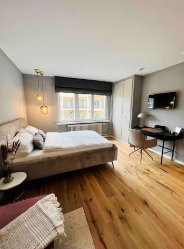 Premium Apartment an der Stadtmauer im OG