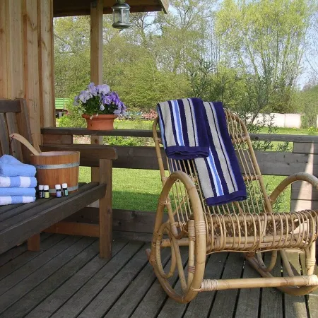 Idyllic vacation home on the Baltic Sea with sauna and fireplace Отели в г. Шёнберг