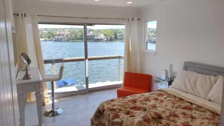 Lake LBJ as the backyard with Boat dock