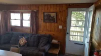 NORTHWOODS cabin. Fish hunt snowmobile   Family reunion destination