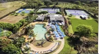 2/2 PARTIAL OCEAN VIEW with AC - Poipu Beach Kiahuna End Unit, Pool/Gym/Courts