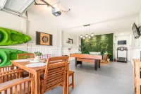 Pool & Beach, Game Room, View & Gym Equipment