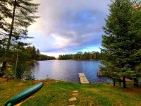 Lake view cabin 4 bedroom. Post lake Wi