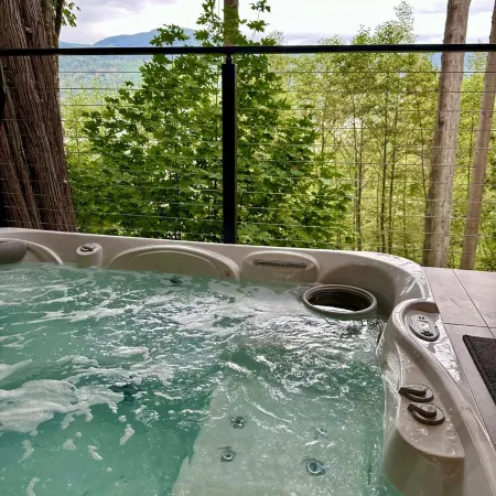 Brand new! Modern Lake Whatcom View home