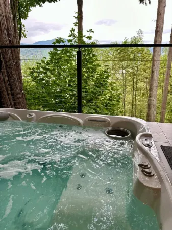 Brand new! Modern Lake Whatcom View home