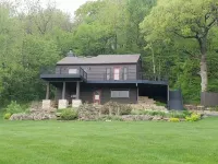 Stunning views, amazing gathering spaces, NOW with HOT TUB