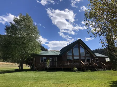 Three bedroom,  two bath on the Middle Fork of Rock Creek