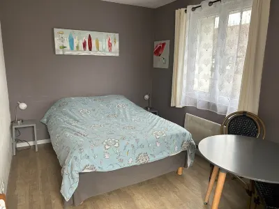 Studio with balcony in the center of Thonon, near the thermal baths, 2 people
