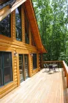 The Blackbear 4 bed log cabin with loft and cathedral ceilings