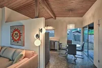 Mid-Century Steps from Miramar Beach, Private Yard in Montecito