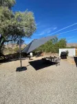 Stylish Morongo Valley Retreat. Pond/Waterfall Views All Around, Fenced for Dogs