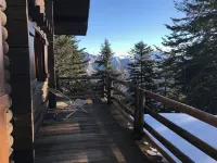 "LES RONDINS, Guzet snow chalet, direct start to slopes and hikes, panoramic view