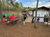 Cozy Lake Wedowee Home with Private Dock, 2 slips and 100 ft of lake frontage