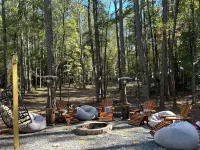 Mystic Woods, Ultimate Glamping 3 Tents, Sauna, 2 hot tub, & 3 firepits Hotels in Meriwether County