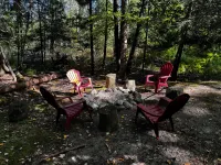 Charming Log Cabin with Fire Pit and Dock - Inviting Northern Retreat Hotels in Forest Home Township