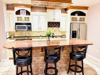 Charming 2-bedroom apartment with kitchen,fitness room, pool in brilliant Emmaus