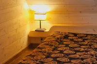 A Wooden, Eco-friendly House by the Goszcza Lake. Living Room, 2 Bedrooms