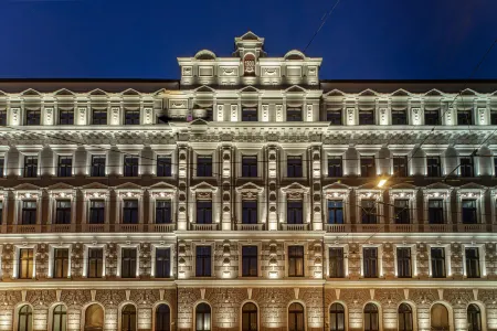 Aparthotel Amella Отели рядом с достопримечательностью «Латвийская академия наук (LZA)»