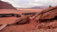 Wadi Rum Light Camp Hotels in Quairah District