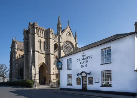 St Marys Gate Inn Отели в г. Колдуолтем