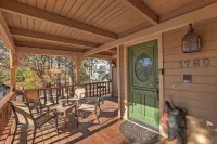 Canyon Castle Mtn Retreat w Hot Tub & Fireplace