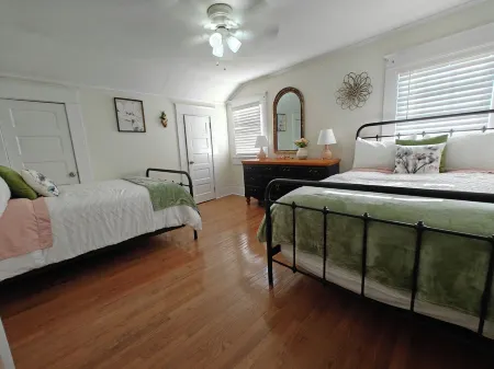 13. King bed, sleeps 22, historic 5-bedroom house in  Albertville with WiFi, AC