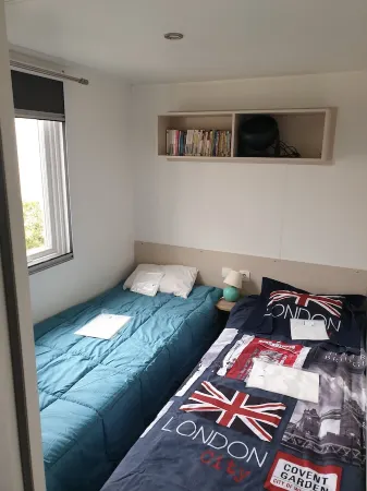 SPACIOUS MOBILE HOME 1/8 PERS LES CHARMETTES