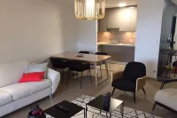 Apartment sea view near promenade clair de lune center