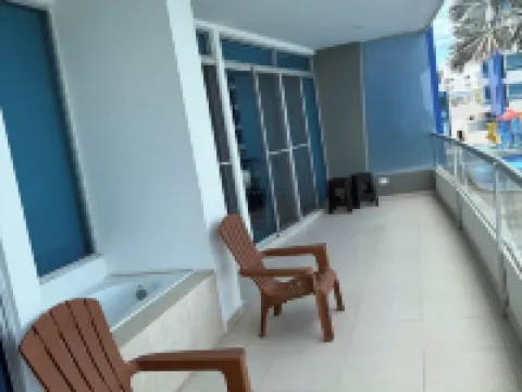 The ocean view condo Diamond Beach  2 bedroom with air and WiFi. 2 floor Hotels in Tonsupa