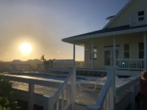Barefoot Beach - oceanfront beach house w/ private beach, sunrise & sunset views